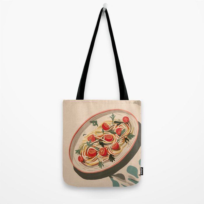 Summer Spaghetti Tote Bag Gallery Image 2