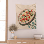 Summer Spaghetti Wall Tapestry Gallery Image 2