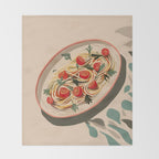 Summer Spaghetti Throw Blanket Gallery Image 2