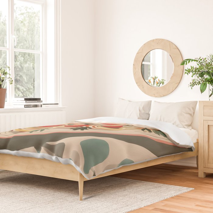 Summer Spaghetti Duvet Cover Gallery Image 2