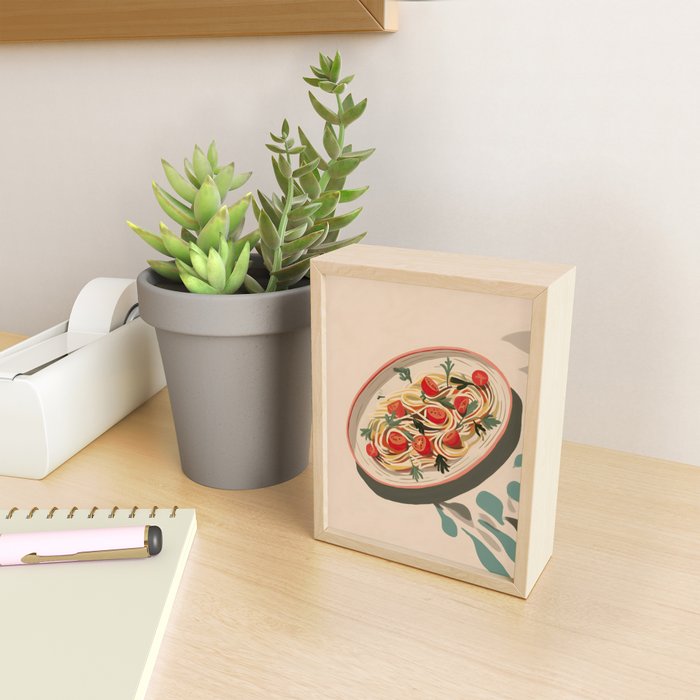 Summer Spaghetti Mini Art Print Gallery Image 2