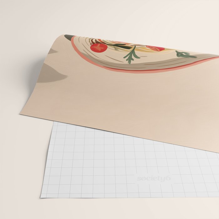 Summer Spaghetti Wrapping Paper Gallery Image 2