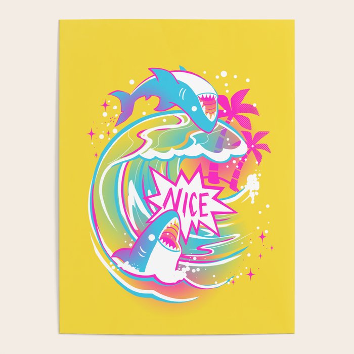 NICE SHARK Poster Gallery Image 4