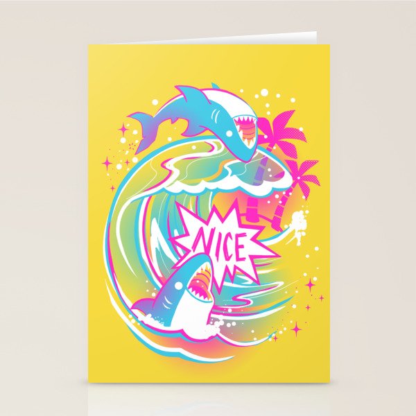 NICE SHARK Stationery Card Gallery Image 2