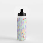 Artistic summer brushstrokes AS Water Bottle Gallery Image 2