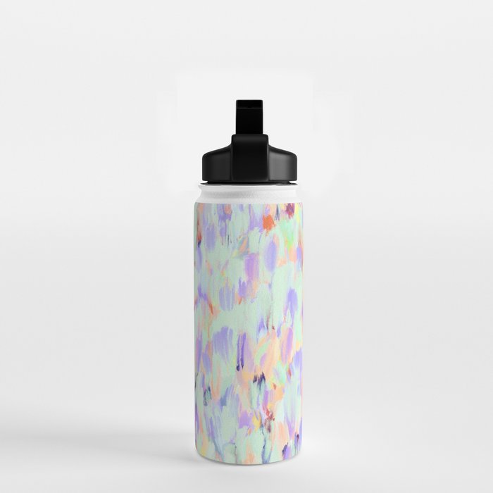 Artistic summer brushstrokes AS Water Bottle Gallery Image 2