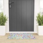 Artistic summer brushstrokes AS Welcome Mat Gallery Image 3