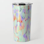 Artistic summer brushstrokes AS Travel Mug Gallery Image 1