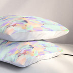 Artistic summer brushstrokes AS Pillow Sham Gallery Image 3