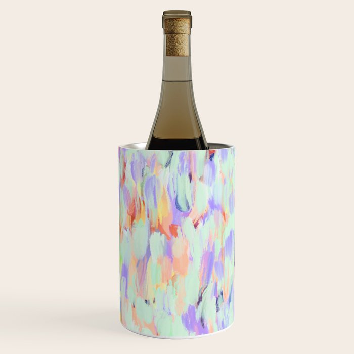 Artistic summer brushstrokes AS Wine Chiller Gallery Image 1