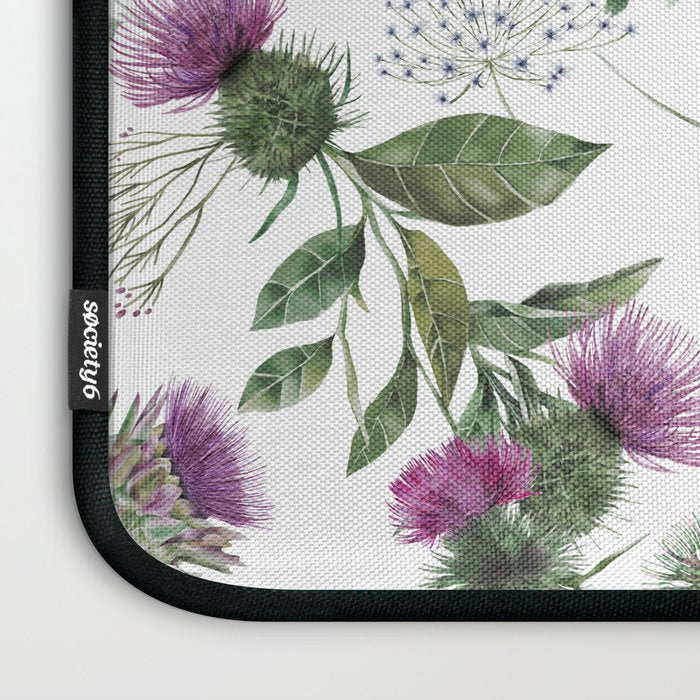 Scottish Thistle Laptop Sleeve Gallery Image 3