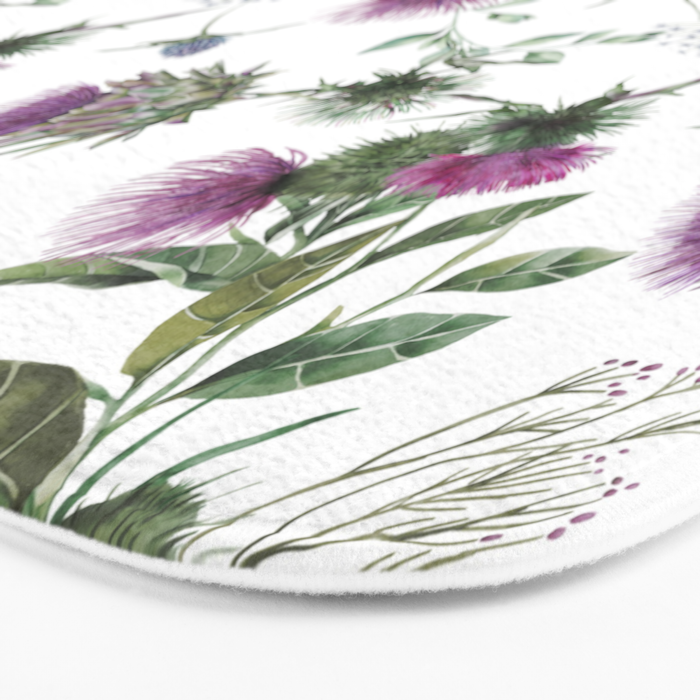 Scottish Thistle Bath Mat Gallery Image 3