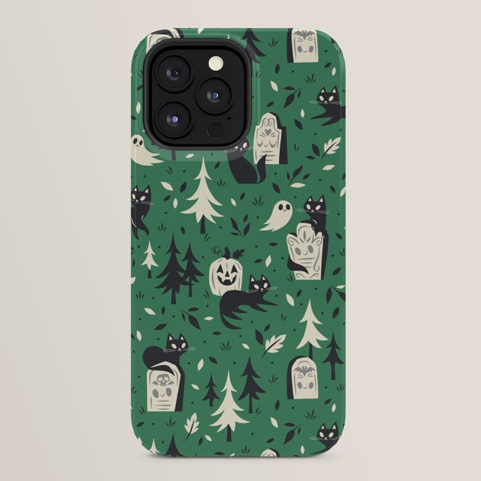 Cemetery Cuties (Green) iPhone Case Gallery Image 24