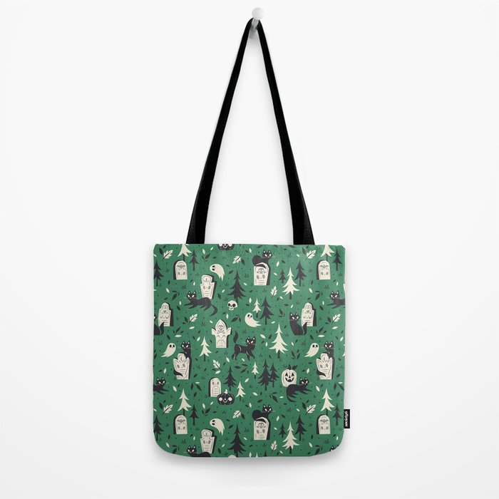 Cemetery Cuties (Green) Tote Bag Gallery Image 2