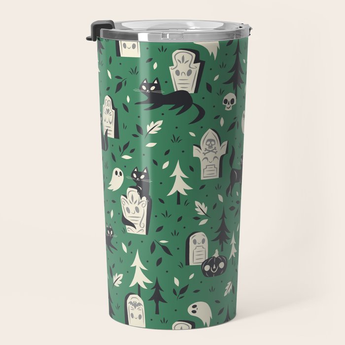 Cemetery Cuties (Green) Travel Mug Gallery Image 3