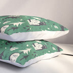 Cemetery Cuties (Green) Pillow Sham Gallery Image 3