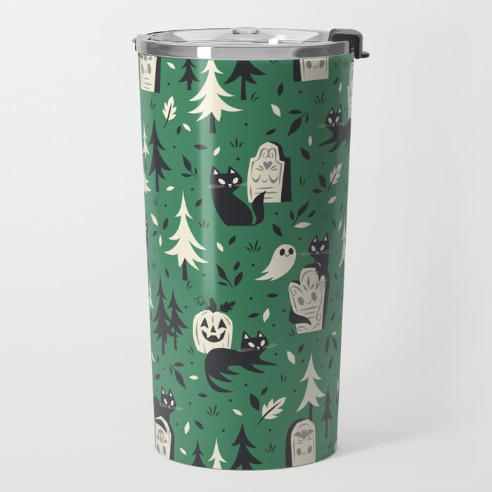 Cemetery Cuties (Green) Travel Mug Gallery Image 2