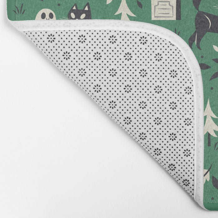 Cemetery Cuties (Green) Bath Mat Gallery Image 2