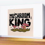 Mushroom King Wall Mural Gallery Image 2