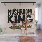 Mushroom King Wall Mural Gallery Image 1