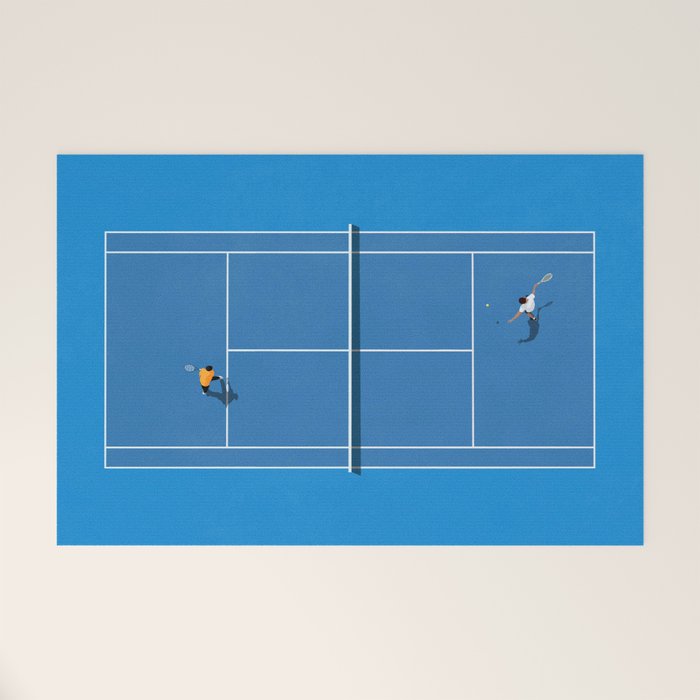 Australian Open Grand Slam | Blue Tennis Court  Welcome Mat Gallery Image 1