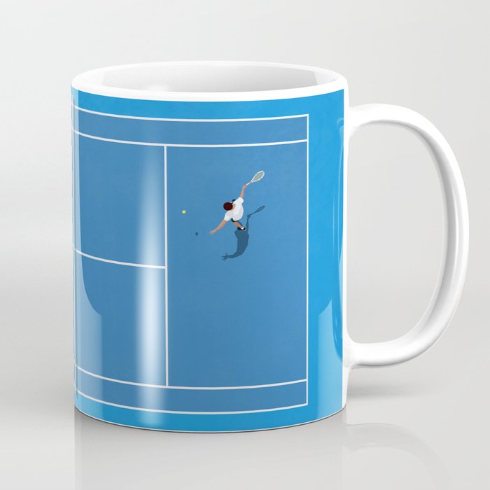 Australian Open Grand Slam | Blue Tennis Court  Coffee Mug Gallery Image 1
