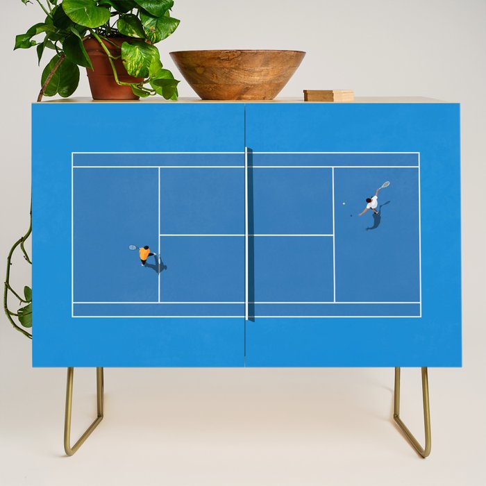Australian Open Grand Slam | Blue Tennis Court  Credenza Gallery Image 1