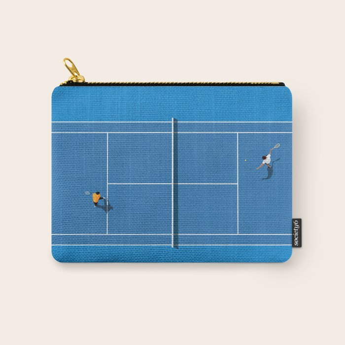 Australian Open Grand Slam | Blue Tennis Court  Carry All Pouch Gallery Image 1