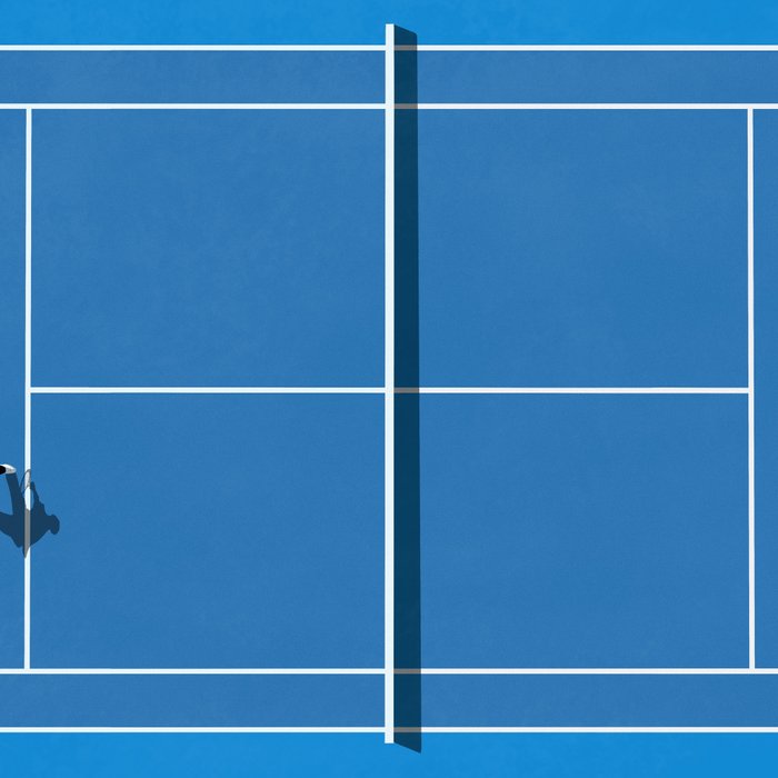Australian Open Grand Slam | Blue Tennis Court  Coffee Mug Gallery Image 2