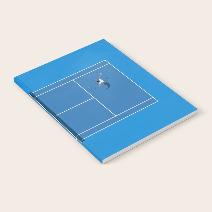 Australian Open Grand Slam | Blue Tennis Court  Notebook Gallery Image 1