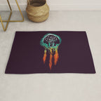 Dream Catcher (the rustic magic) Rug Gallery Image 1