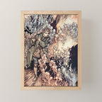 Art by Arthur Rackham for the Brothers Grimm fairy tale "The Gnomes," 1917 Mini Art Print Gallery Image 1