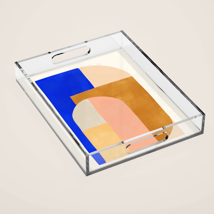 Abstract Shapes 82 Acrylic Tray Gallery Image 1