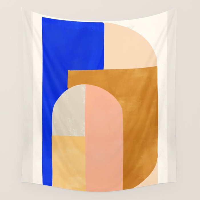 Abstract Shapes 82 Wall Tapestry Gallery Image 1