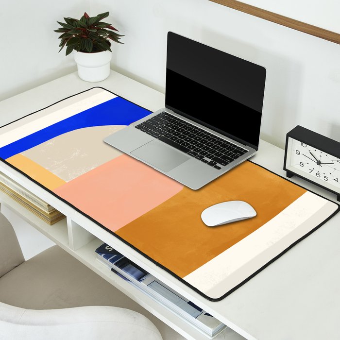 Abstract Shapes 82 Desk Mat Gallery Image 2
