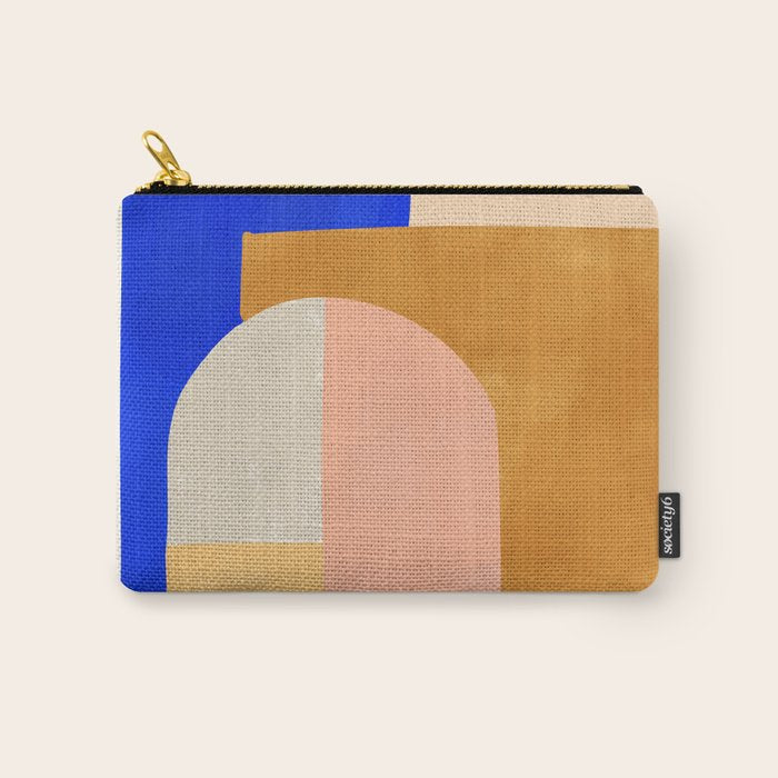 Abstract Shapes 82 Carry All Pouch Gallery Image 1
