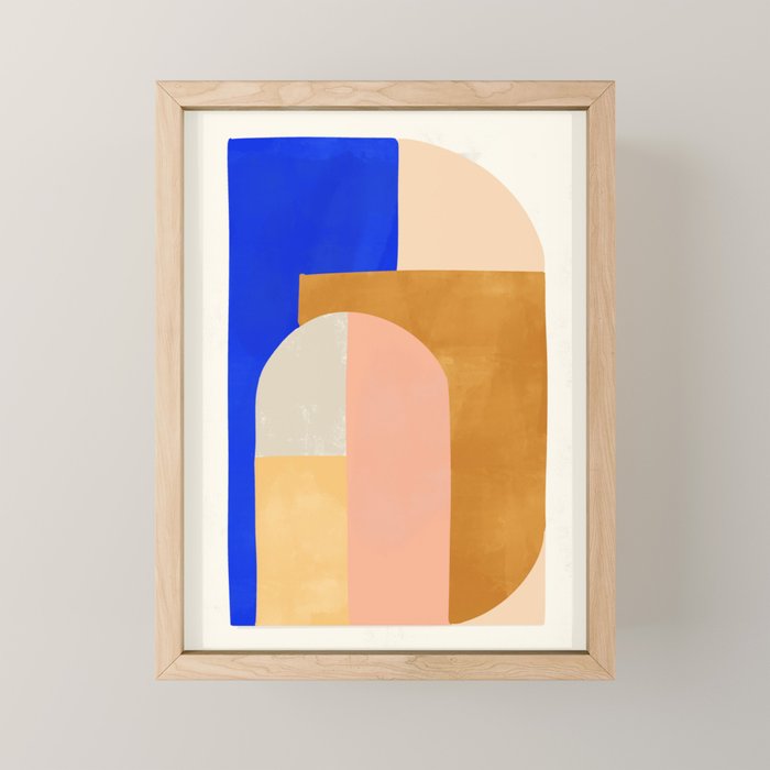 Abstract Shapes 82 Mini Art Print Gallery Image 1