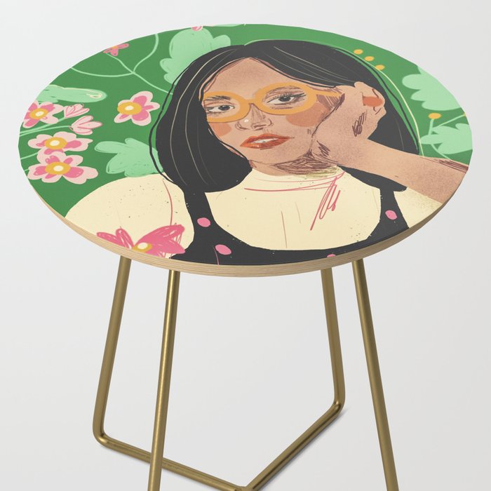 Green portrait Side Table Gallery Image 2