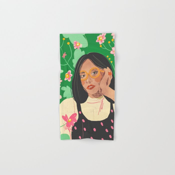 Green portrait Towels Gallery Image 1