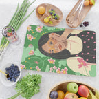 Green portrait Cutting Board Gallery Image 2