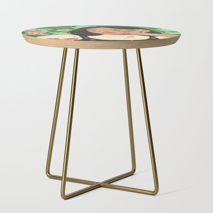 Green portrait Side Table Gallery Image 1