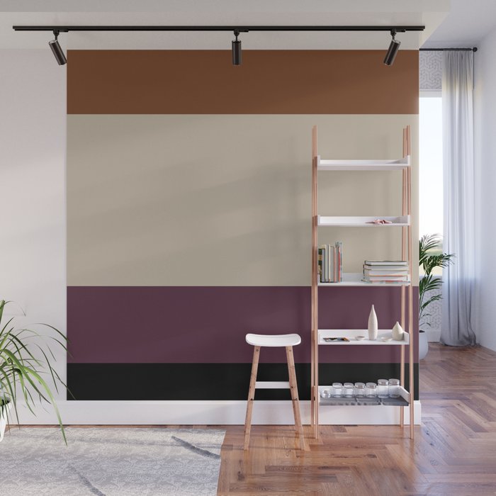 Contemporary Color Block VI Wall Mural Gallery Image 1
