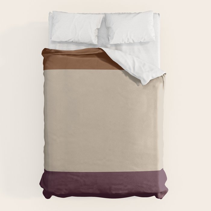 Contemporary Color Block VI Duvet Cover Gallery Image 6