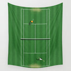 Wimbledon Game  Wall Tapestry Gallery Image 4