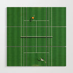 Wimbledon Game  Wood Wall Art Gallery Image 1