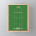 Wimbledon Game  Mini Art Print Gallery Image 1