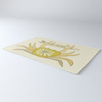 cancer zodiac surfy theme // retro surf art by surfy birdy Rug Gallery Image 3