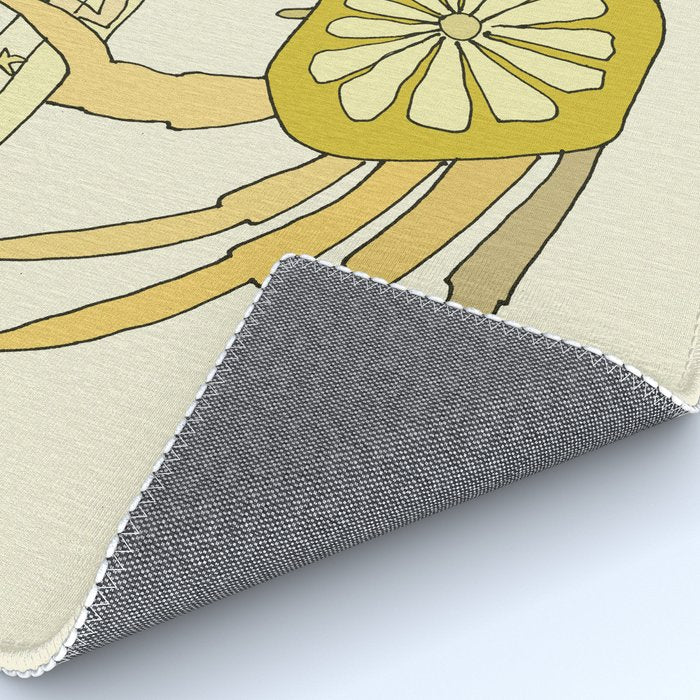 cancer zodiac surfy theme // retro surf art by surfy birdy Rug Gallery Image 4