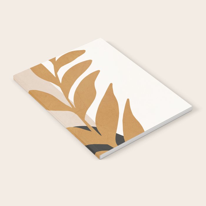 Abstract Art /Minimal Plant 11 Notebook Gallery Image 2