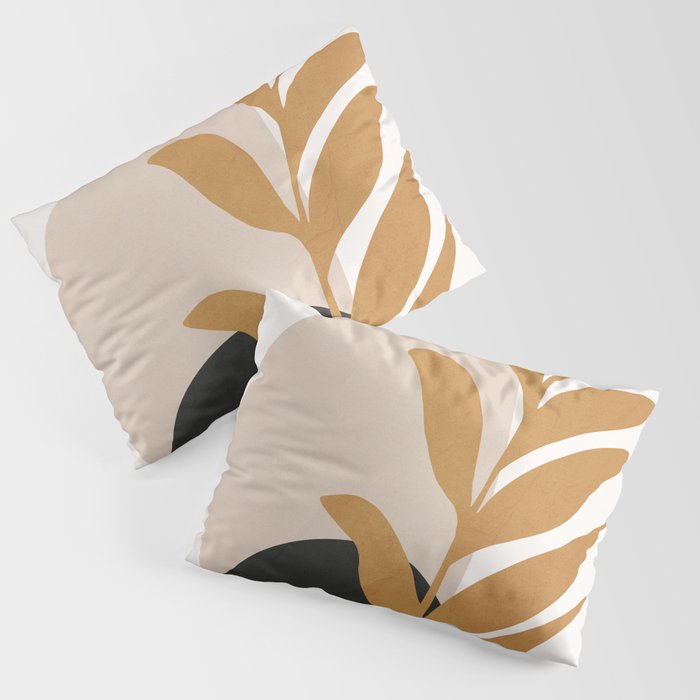 Abstract Art /Minimal Plant 11 Pillow Sham Gallery Image 3